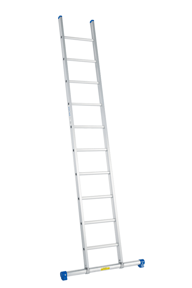 Solide Premium Professional Enkele Rechte Ladder - 1x10 Sporten