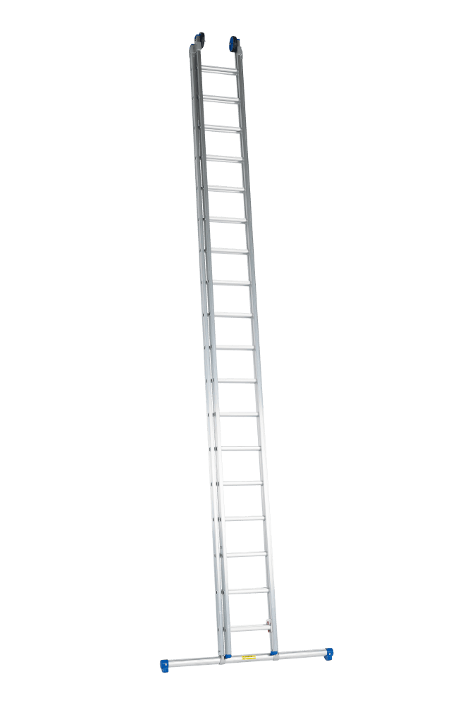 Solide Premium Professional 2-delige Rechte Schuifladder - 2x18 Sporten
