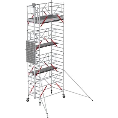 Steiger met liftsysteem