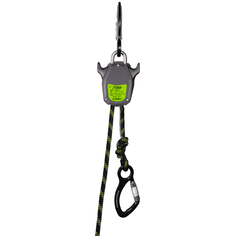 Kratos Systeem voor Redding, Zelfevacuatie, Afdaling, met Touw 40m