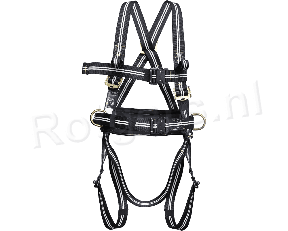 Kratos Harnas, 2 Bevestigingspunten met werkpositionering. en 4 Automatische Gespen Fire Free