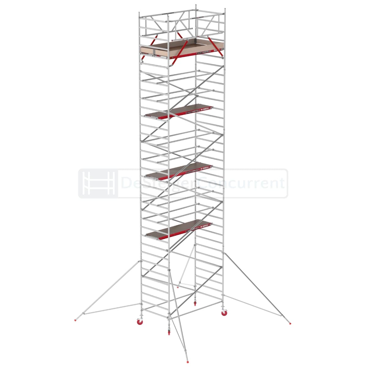 Altrex Rolsteiger RS TOWER 42 Schoren - L190xB135cm - 11.20m werkhoogte