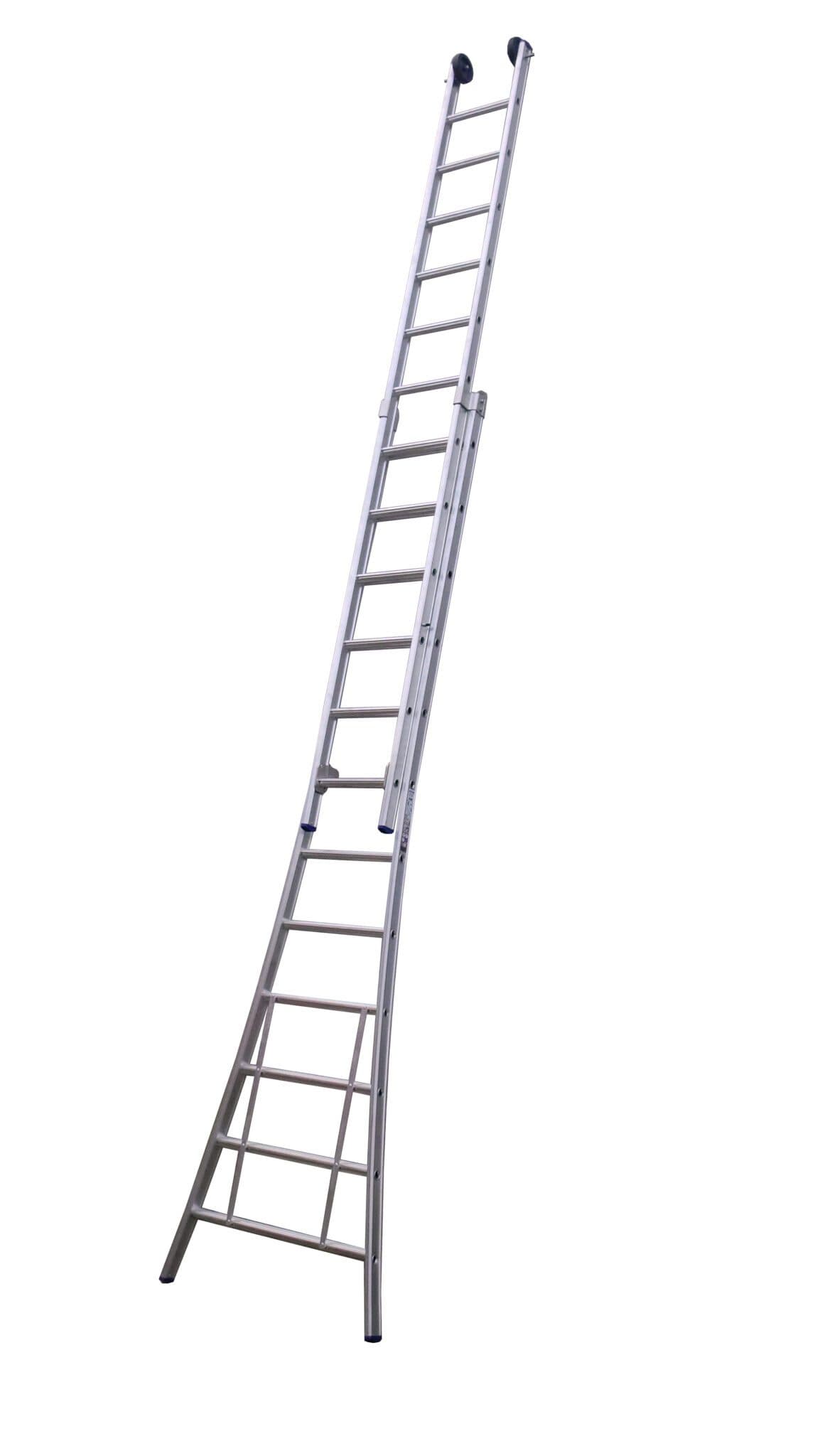 Little Jumbo SuperPRO 2-delige Ladder - 2x10 Sporten (blank aluminium)