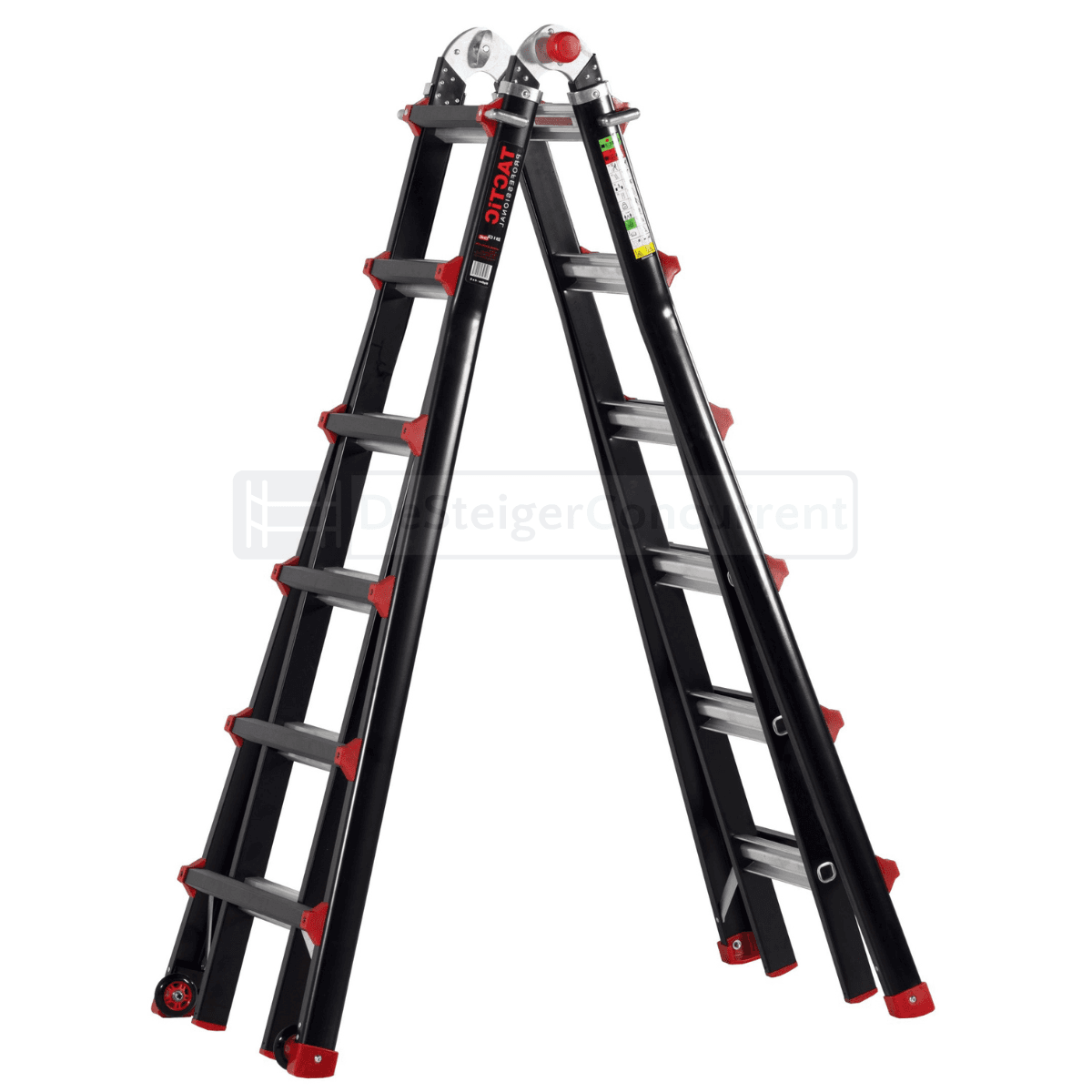 BigOne TacTic Multifunctionele Vouwladder - 4x6 Sporten