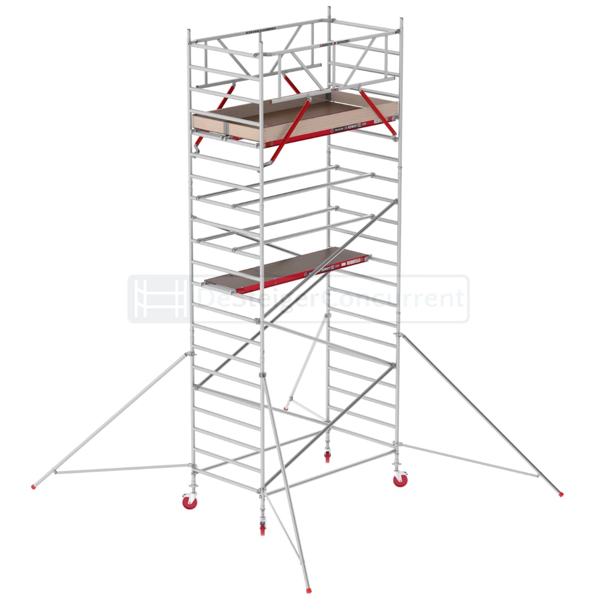 Altrex Rolsteiger RS TOWER 42 Schoren - L190xB135cm - 7.20m werkhoogte
