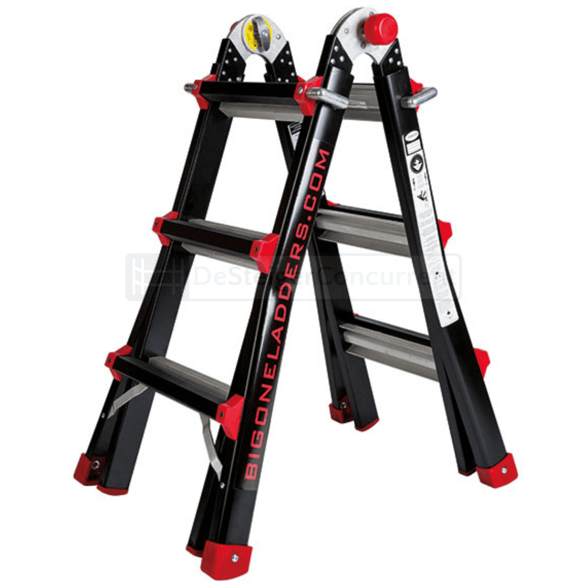 BigOne TacTic Multifunctionele Vouwladder - 4x3 Sporten