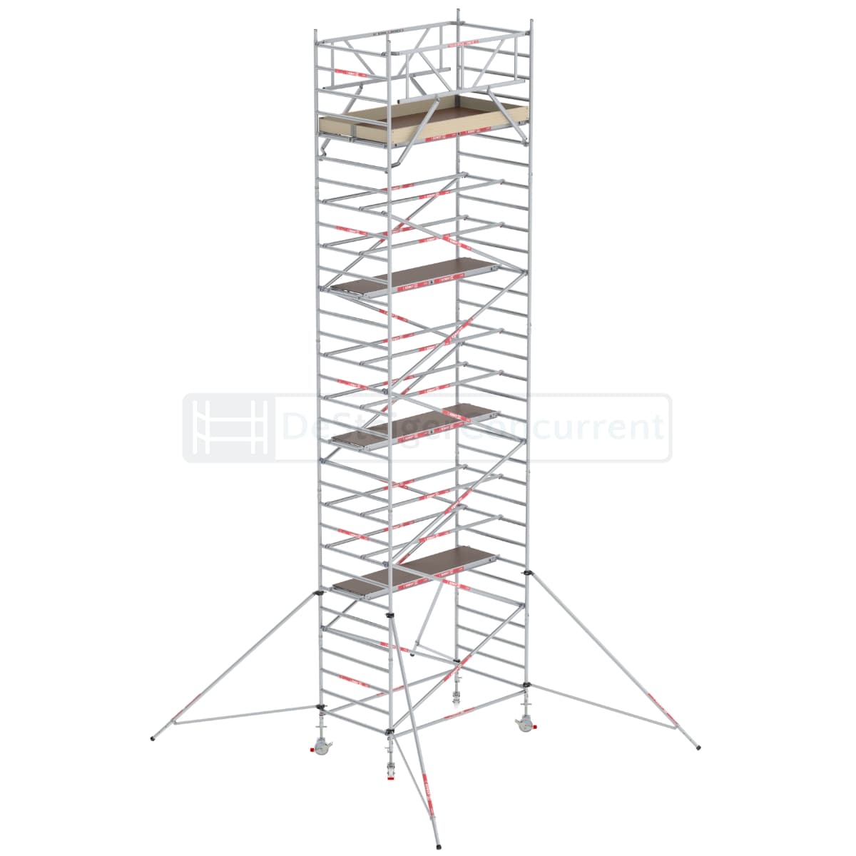 Altrex Rolsteiger RS TOWER 32 Schoren - L250xB135cm - 10.20m werkhoogte