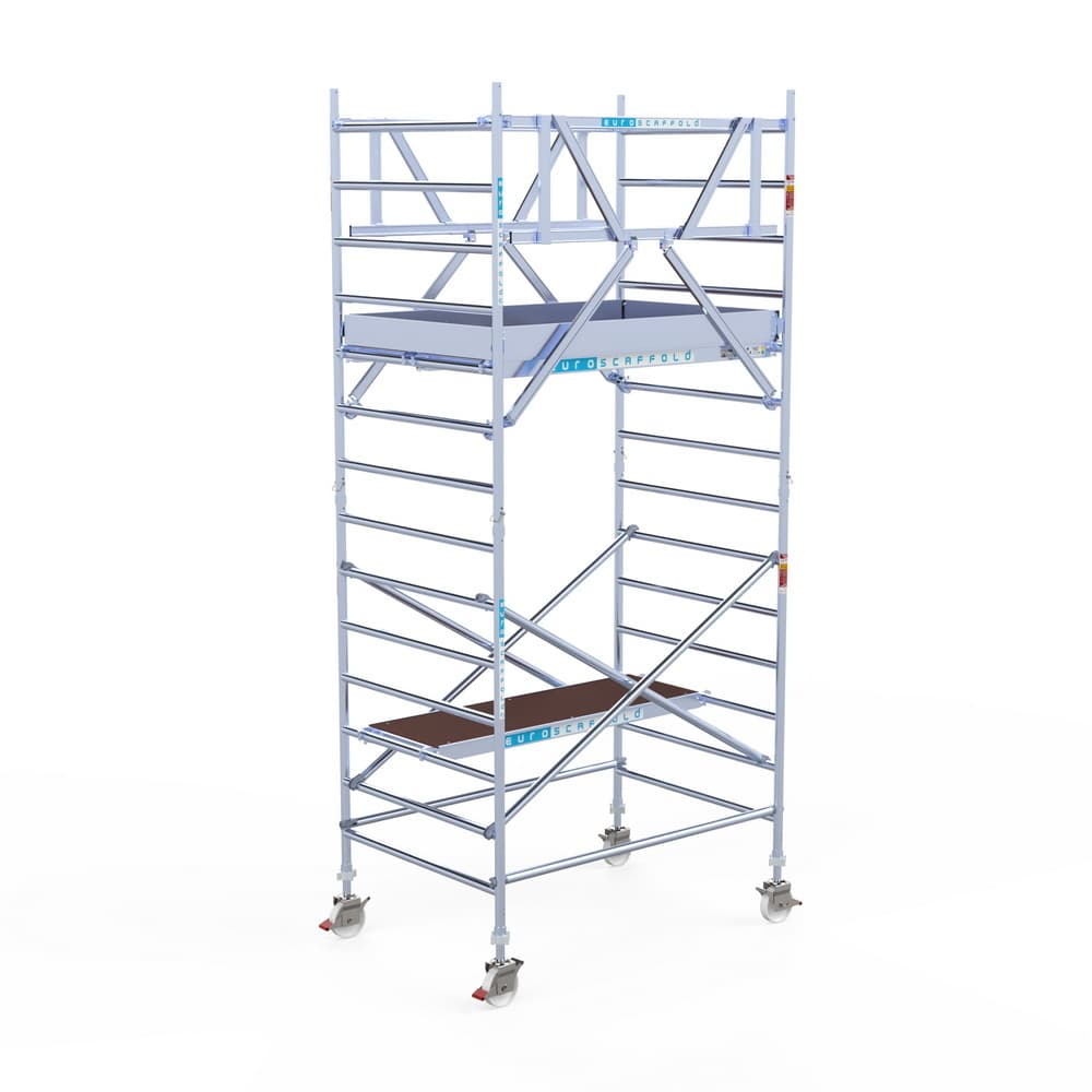 Rolsteiger Europen Rolsteiger Professioneel - L305xB135cm - 5.20m werkhoogte - Houten platformen