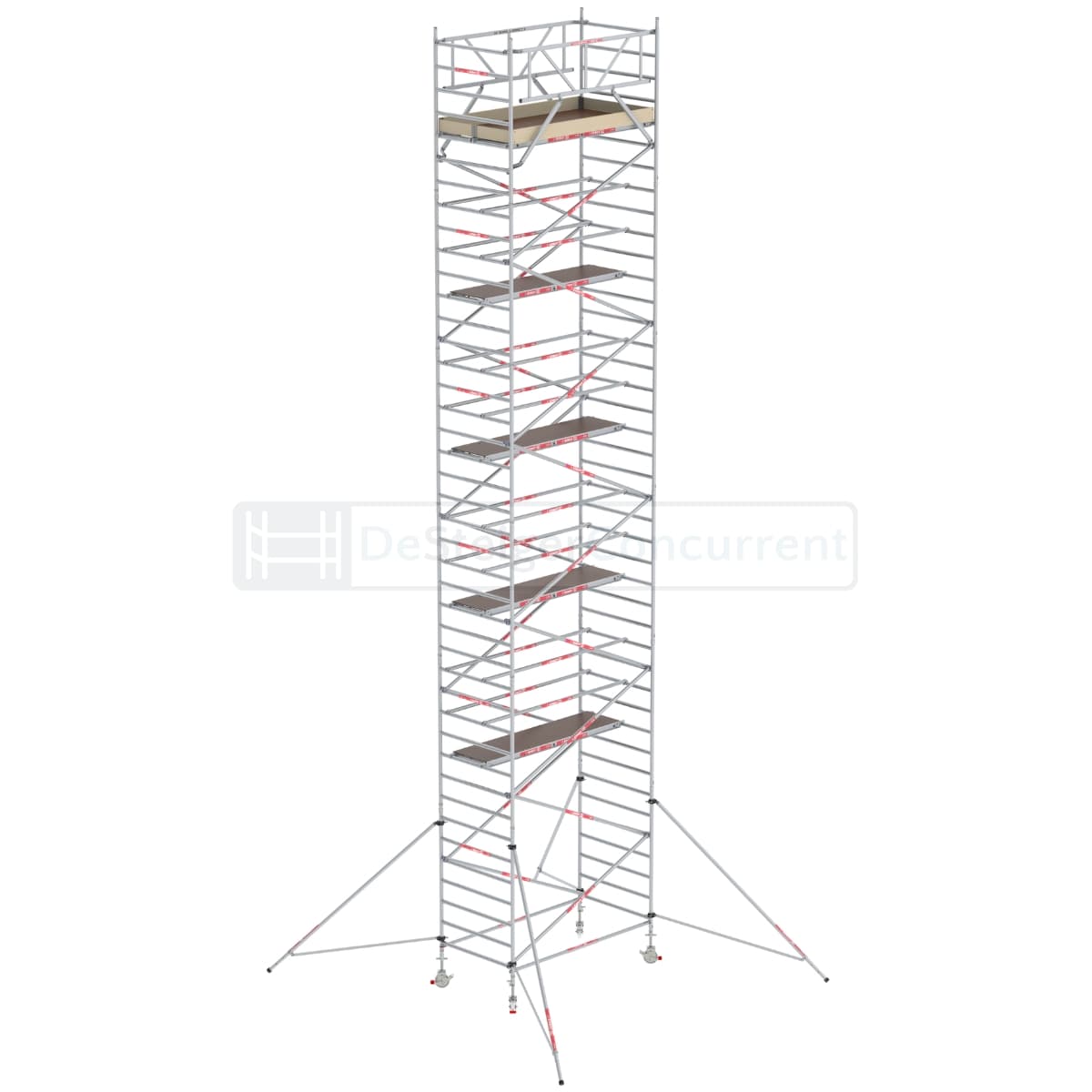 Altrex Rolsteiger RS TOWER 32 Schoren - L250xB135cm - 13.20m werkhoogte