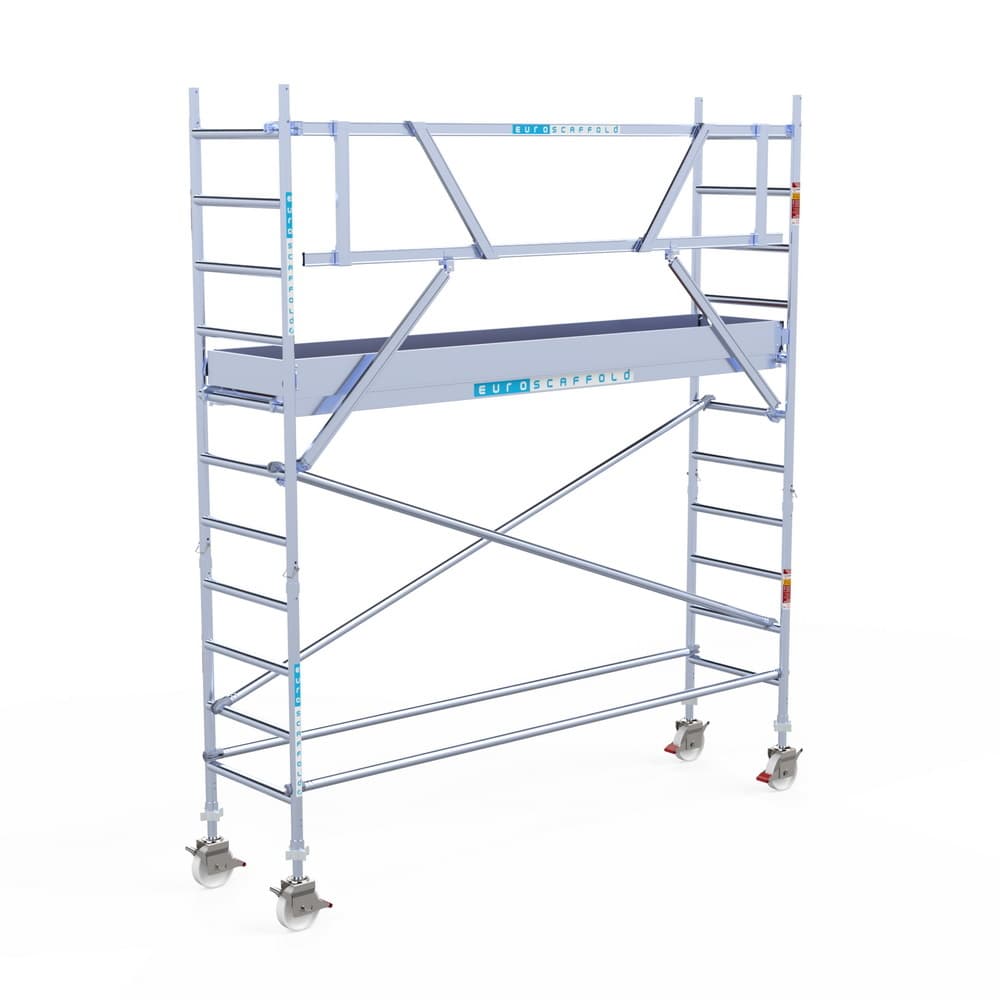 Rolsteiger Europen Rolsteiger Original - L305xB75cm - 4.20m werkhoogte - Houten platformen