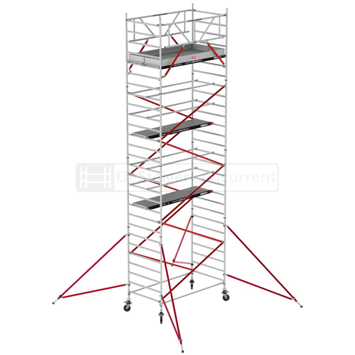 Altrex Rolsteiger RS TOWER 52 Schoren - L190xB135cm - 9.20m werkhoogte