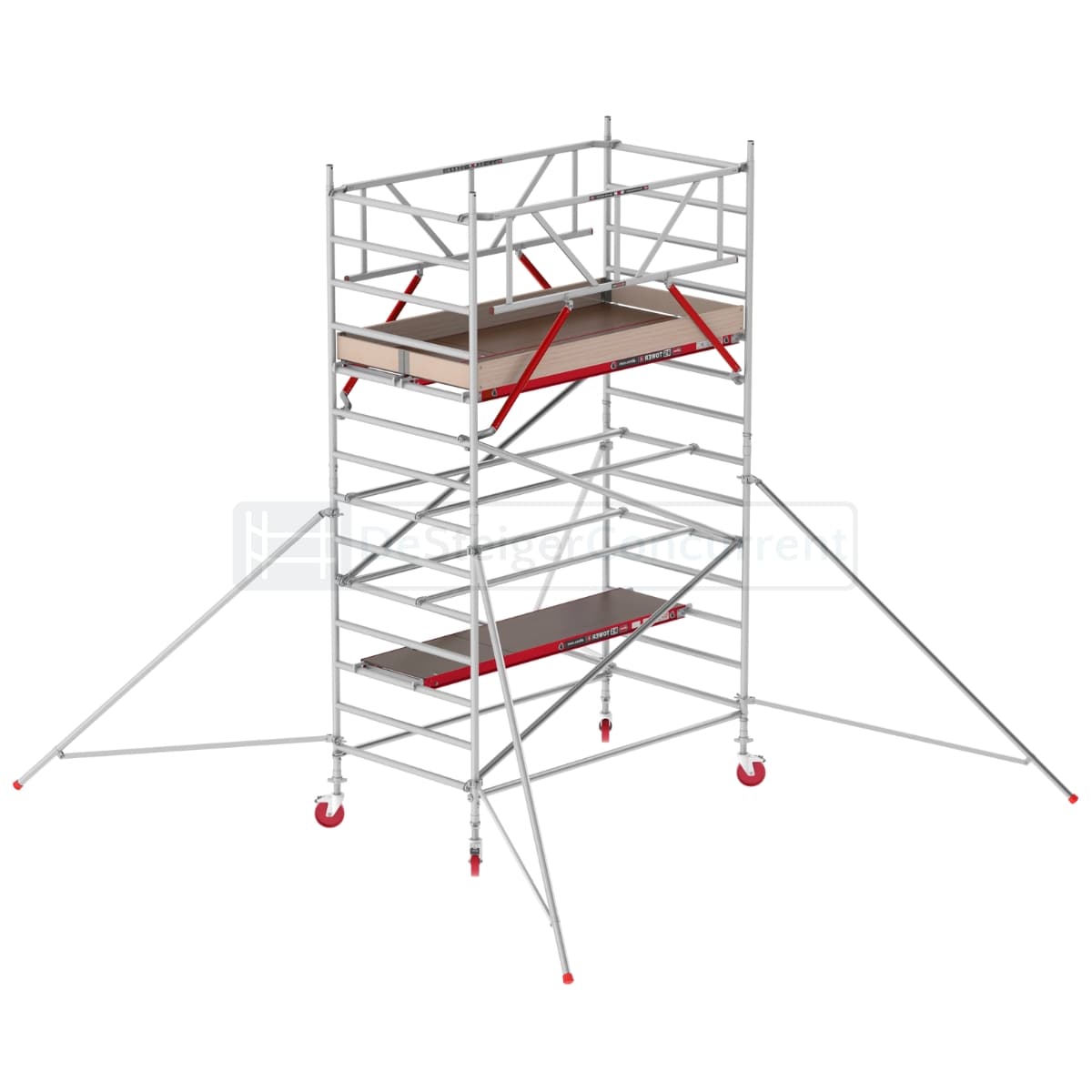 Altrex Rolsteiger RS TOWER 42 Schoren - L190xB135cm - 5.20m werkhoogte