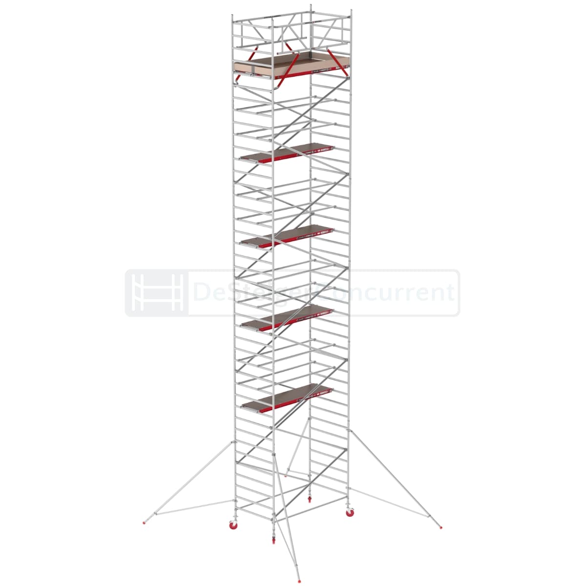 Altrex Rolsteiger RS TOWER 42 Schoren - L190xB135cm - 13.20m werkhoogte