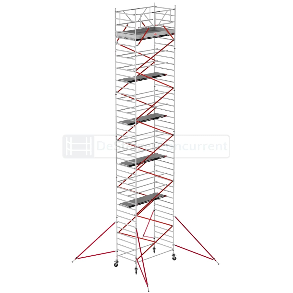 Altrex Rolsteiger RS TOWER 52 Schoren - L190xB135cm - 13.20m werkhoogte