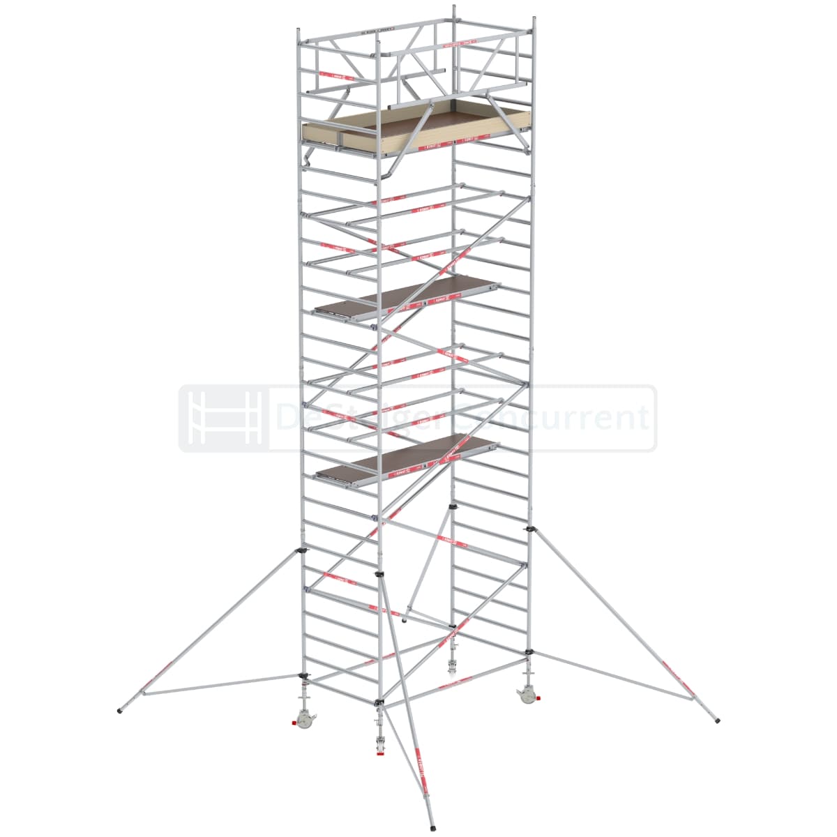 Altrex Rolsteiger RS TOWER 32 Schoren - L250xB135cm - 9.20m werkhoogte