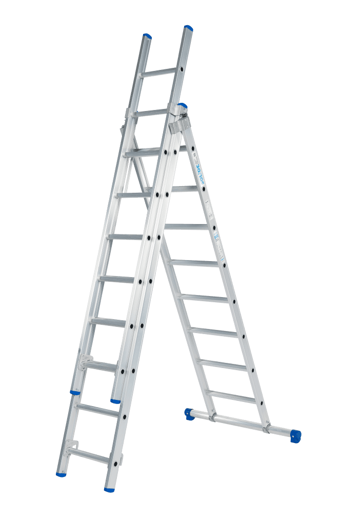 Solide Premium Professional 3-delige Rechte Reformladder
